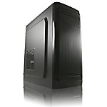 LC-Power Computergehäuse 7034B Midi Tower Metall Schwarz von LC-Power