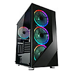 LC-Power Computergehäuse Gaming 803B - Shaded_X Midi Tower Metall Schwarz von LC-Power