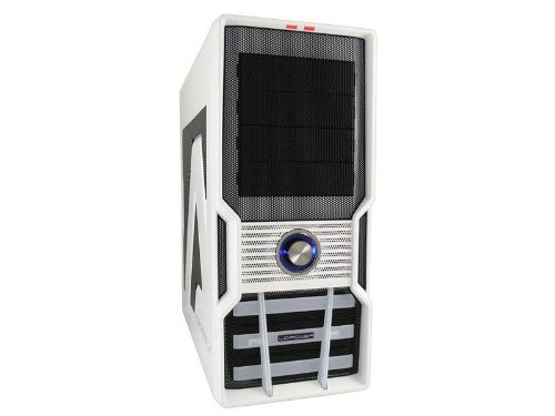 LC-Power Gaming 973W Fortress X Midi Tower PC-Gehäuse (2X USB 3.0) weiß von LC-Power