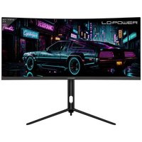 LC Power LC-M30UWFC Gaming Monitor EEK F (A - G) 74.9cm (29.5 Zoll) 2560 x 1080 Pixel 21:9 1 ms Disp von LC Power