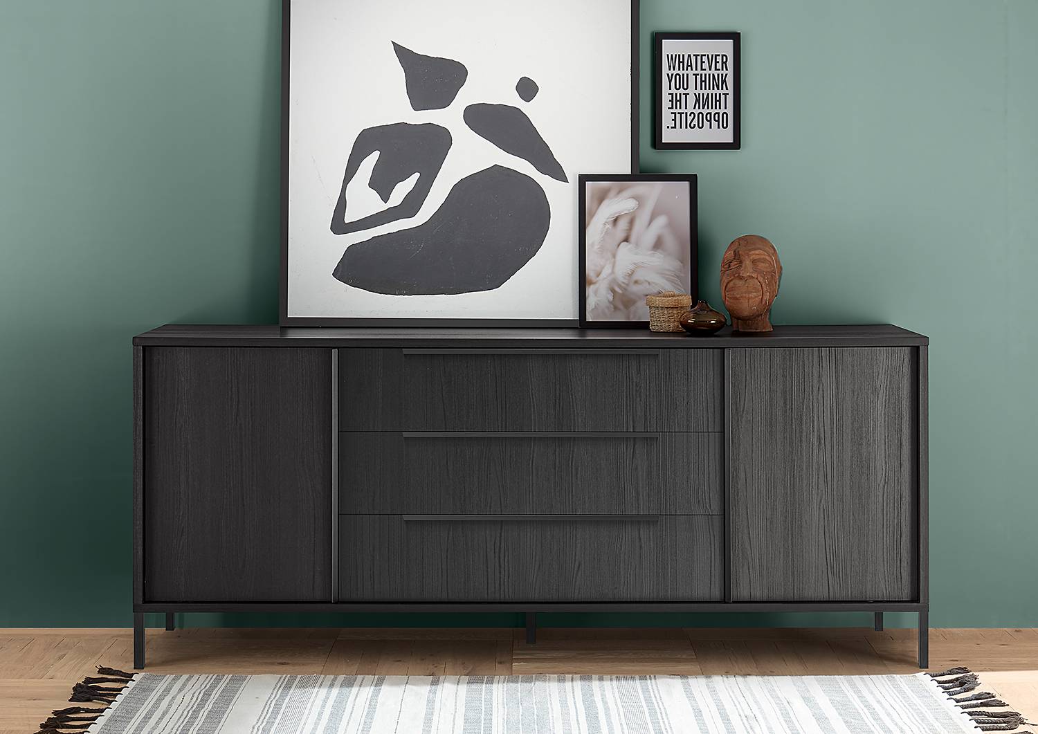 Sideboard Steel mit Schubladen von LC Spa