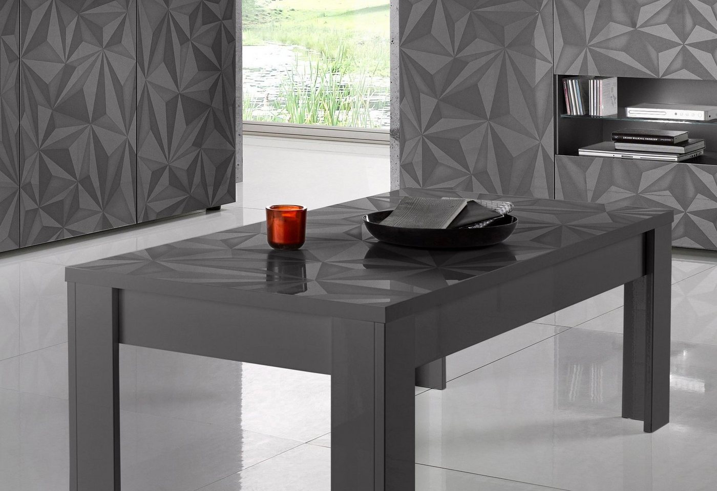 INOSIGN Couchtisch Prima 122x65 cm, Wohnzimmertisch mit Winkelfuß, Sofatisch, rechteckig, Tischplattenstärke 22 mm INOSIGN Couchtisch Prima 122x65 cm, Wohnzimmertisch mit Winkelfuß, Sofatisch, rechteckig, Tischplattenstärke 22 mm von INOSIGN