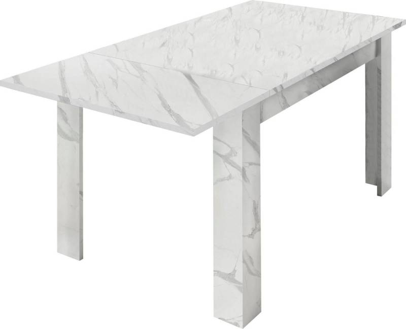 INOSIGN Esstisch Carrara, Breite 137-185 cm, inkl. Ansteckplatte von INOSIGN