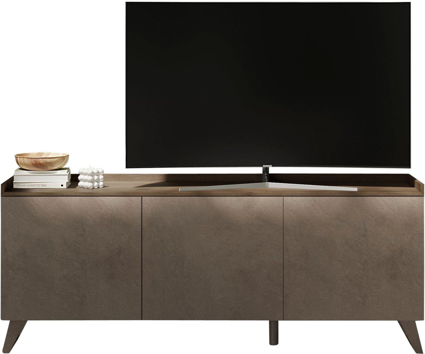INOSIGN Lowboard Tray, Breite 181 cm, TV-Bank mit 3 Türen, Top "Tablet", Push-to-open Funktion von INOSIGN
