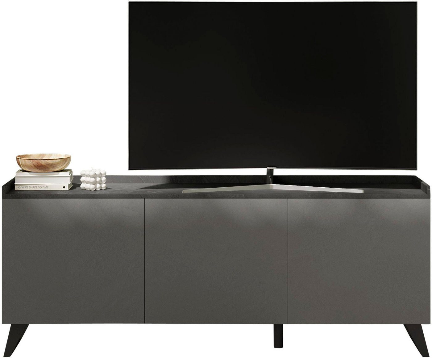 INOSIGN Lowboard Tray, Breite 181 cm, TV-Bank mit 3 Türen, Top Tablet", Push-to-open Funktion" von INOSIGN