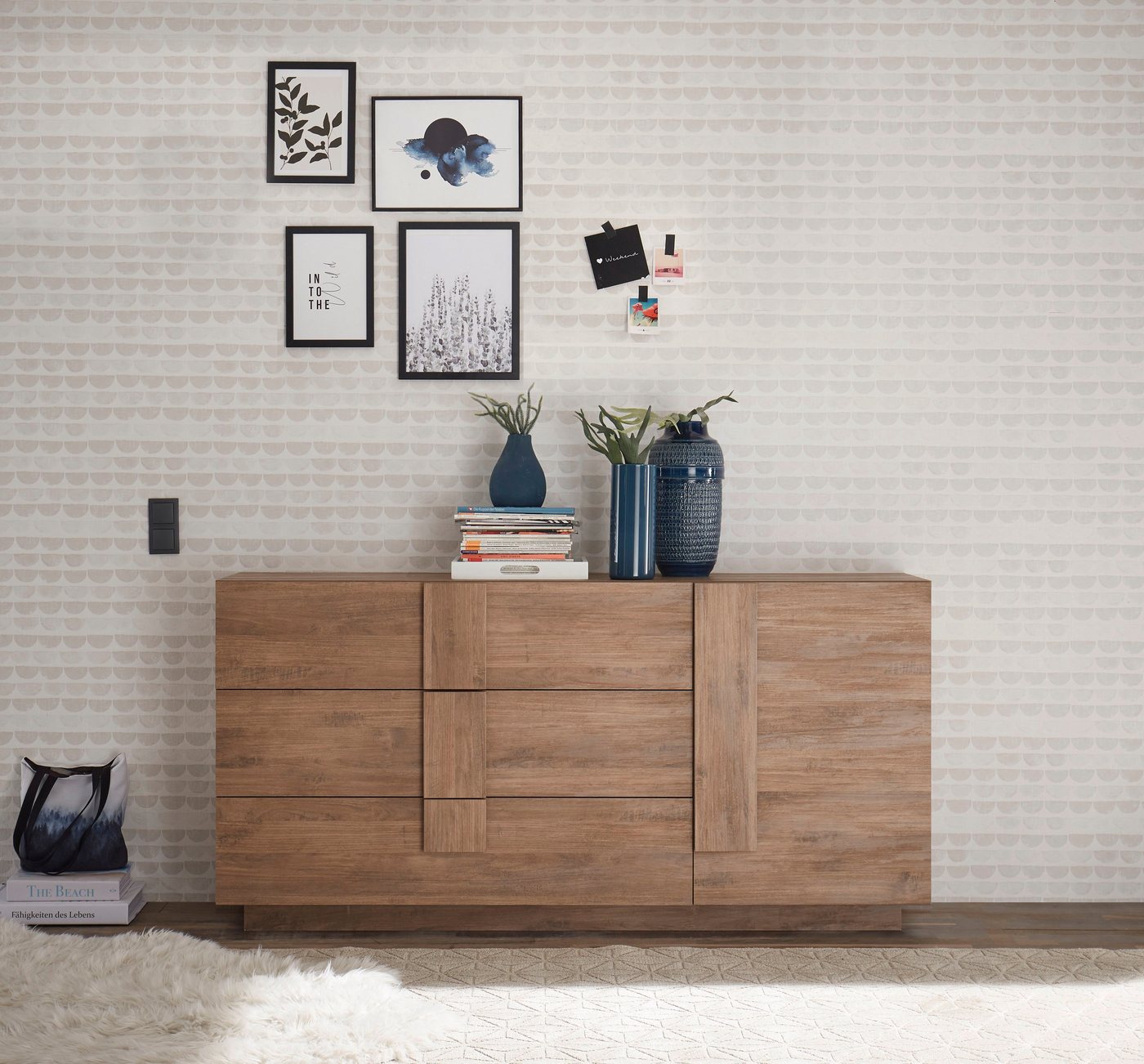 INOSIGN Sideboard Jupiter, Breite 181 cm, Kommode 3 Türen- Soft Closing, 1 Schubkasten, Anrichte, moderne Griffblende, FSC®, cleveres Stauraumkonzept INOSIGN Sideboard Jupiter, Breite 181 cm, Kommode 3 Türen- Soft Closing, 1 Schubkasten, Anrichte, moderne Griffblende, FSC®, cleveres Stauraumkonzept von INOSIGN