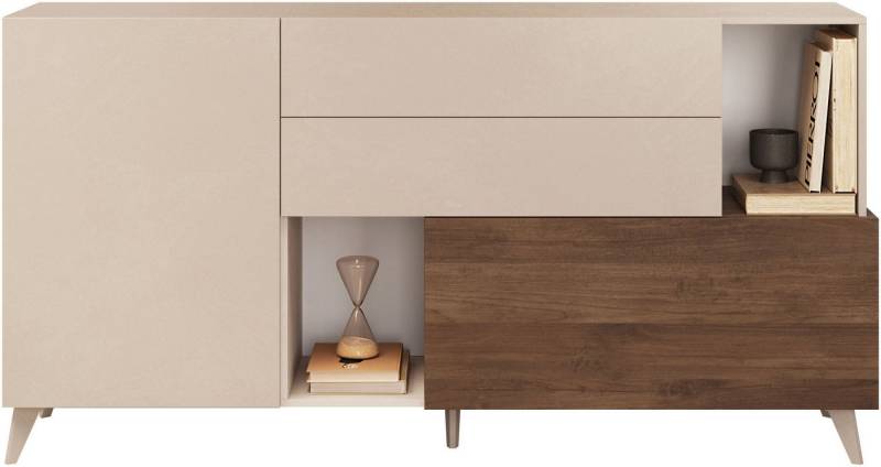 INOSIGN Sideboard Monaco in Breite 181 cm, Anrichte mit Tür, Klappe und 2 Schubkästen, Stauraumschrank – sanftes Schließen, edles Design, viel Platz INOSIGN Sideboard Monaco in Breite 181 cm, Anrichte mit Tür, Klappe und 2 Schubkästen, Stauraumschrank – sanftes Schließen, edles Design, viel Platz von INOSIGN