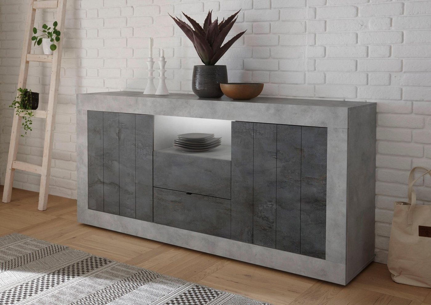 INOSIGN Sideboard Urbino, Breite 184 cm von INOSIGN