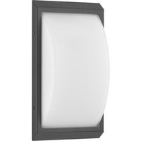LCD Außenleuchten 053 LED Wandleuchte graphit, mit Bewegungsmelder von LCD Außenleuchten