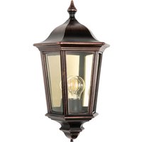 LCD Außenleuchten 1165 Wandleuchte schwarz / Kupfer LCD Außenleuchten 1165 Wandleuchte schwarz / Kupfer von LCD Außenleuchten