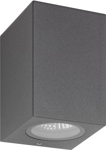 5052 Aussenwandl.graphit 1xGU10 max.6W LCD 5052 von LCD