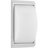 LCD Wandleuchte A-244442, ohne Bewegungsmelder, Edelstahl, - grey von LCD