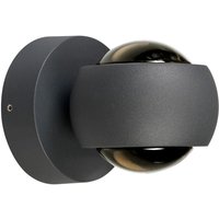 Gebraucht] LCD Led Außenwandlampe Wandlampe Wandleuchte Graphit Up & Down Cct Dimmbar Alu B-Ware von LCD