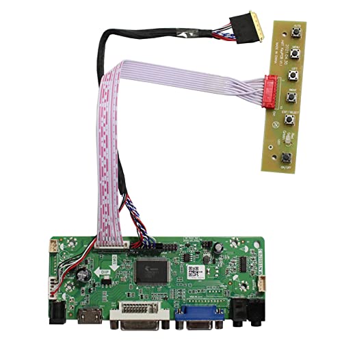 VSDISPLAY VGA DVI LVDs Controller Karte 40 pin für 15.6" 1366x768 LP156WH2 LP156WH4 B156XW04 WLED LCD Bildschirm von VSDISPLAY