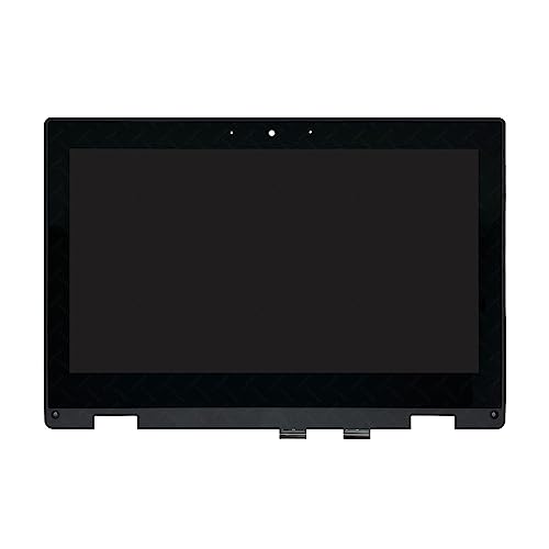 LCDOLED® Ersatz für ASUS Chromebook Flip CR1 CR1100 CR1100FKA CR1100FKA-YZ182T 11,6 Zoll HD 1366 x 768 IPS LCD Display Touchscreen Digitizer Montage mit Blende von LCDOLED