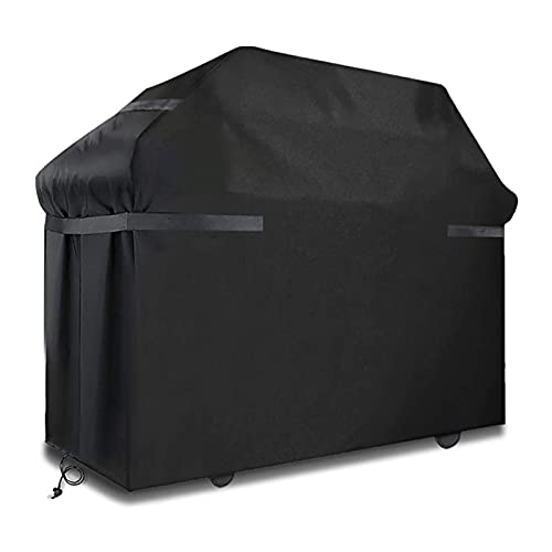 LCGOD Grill Abdeckhaube,Grillabdeckung Wetterfest Hochleistungs Gasgrill Abdeckung, Winddicht, reißfest und UV-beständig für Weber，Brinkmann, Char Broil, Weber und Jenn Air &mehr（147 * 122 * 65cm） von LCGOD