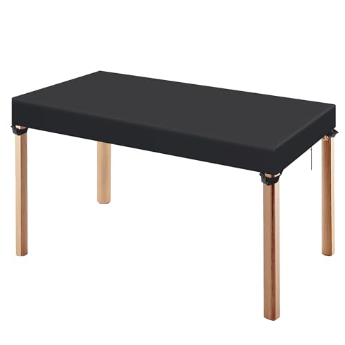 LCGOD Abdeckung Gartenmöbel, 600D Abdeckung Gartenmöbel Winterfest Tischplatte Outdoor Wetterfest Tischabdeckung Outdoor Wetterfest Rechteckiges Oxford Abdeckhauben Für Tisch 180 x 120 x 15 cm von LCGOD