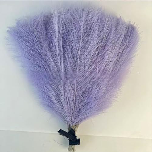 LCHENJIDG 10 Simulation farbiges Reed Gras, weich Fluffy künstliche Paprika Länge 15,75 Zoll für Wohnzimmer Party Hochzeit, Home Center Dekoration von LCHENJIDG