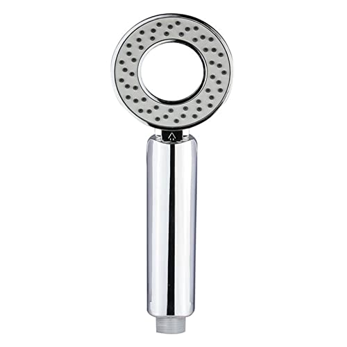 Badezimmer Duschkopf doppelseitig Wasserauslass Hochdruck Handheld Duschkopf, abnehmbar und waschbar von LCHJX