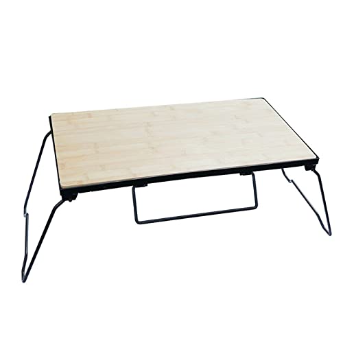 Faltbarer Feldtisch Eisen Gitter Camping Rack Camping Tisch mit Roll-up-Tisch mit Halle Leicht Outdoor Wandern Picknick (Color : Only Table of von LCHJX