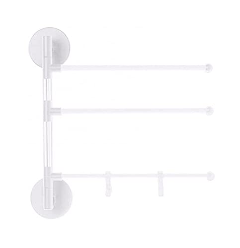 Handtuch Rack Handtuch Schiene Wandmontage Punch kostenlos Kleber Badezimmer Handtuchhalter Kleiderbügel Regal Regal Organizer Handtuch Handtuchhalter/a-Green 3 Schichten das Neue Handtuch Rack Handtuch Schiene Wandmontage Punch kostenlos Kleber Badezimmer Handtuchhalter Kleiderbügel Regal Regal Organizer Handtuch Handtuchhalter/a-Green 3 Schichten das Neue von LCHJX