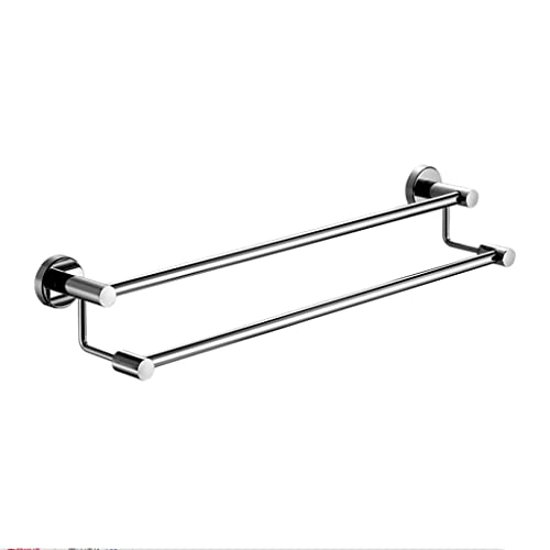 Handtuchhandtuchschiene Doppel Handtuch Bar 40-80 cm Wandmontage Handtuch Rack Duschbad Handtuch Handtuchhalter Regal Badezimmer Handtuch Handtuchhalter/60 cm die Neue Handtuchhandtuchschiene Doppel Handtuch Bar 40-80 cm Wandmontage Handtuch Rack Duschbad Handtuch Handtuchhalter Regal Badezimmer Handtuch Handtuchhalter/60 cm die Neue von LCHJX