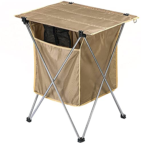 Klapptischgarten, tragbarer Picknick -Klapptisch im Freien, Aluminium Leichtes Camping Courtyard BBQ Tisch im Freien im Innenbereich, schwarz Klapptischgarten, tragbarer Picknick -Klapptisch im Freien, Aluminium Leichtes Camping Courtyard BBQ Tisch im Freien im Innenbereich, schwarz von LCHJX