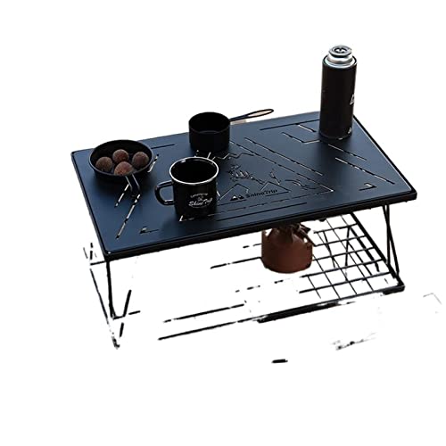 LCHJX Camptisch Camping Grill Eisen Mesh Tisch Ultraleichter Wandertisch Falten tragbarer Outdoor -Picknick -Grillnetz NET TABEL NEU von LCHJX