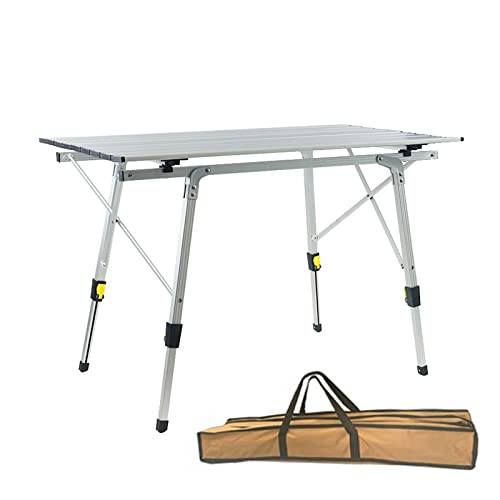 LCHJX Camptisch Outdoor Camping Teleskope Klapptisch Aluminiumlegierungschreibtisch Picknick selbstfahrende Reise Tabelle von LCHJX