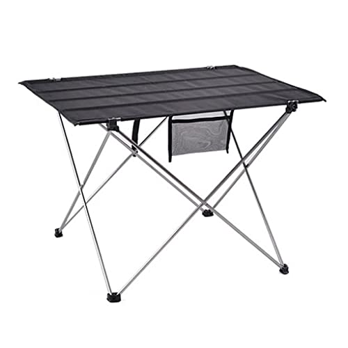 LCHJX Faltbarer Outdoor -Campingtisch tragbarer ultraleichter Aluminium Camping -Fischerei Picknick -Klapptisch von LCHJX