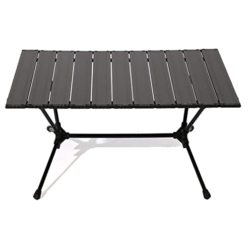 LCHJX Tragbarer Aluminiumlegierungspicknick -Klapptisch mit Höhenbeinen für Camping- und Außenpartys LCHJX Tragbarer Aluminiumlegierungspicknick -Klapptisch mit Höhenbeinen für Camping- und Außenpartys von LCHJX