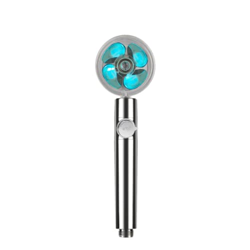 Turbo Drehduschkopf Hochdruck Wasser spart Filter 360 Grad Sprühdüse rotierbarer Duschkopf, Multicolor, China Turbo Drehduschkopf Hochdruck Wasser spart Filter 360 Grad Sprühdüse rotierbarer Duschkopf, Multicolor, China von LCHJX