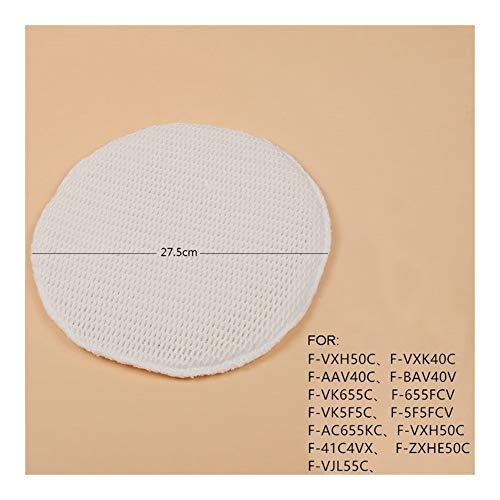 LCJQ Ersatzfilter 1pcs / 2ST / 3pcs Luftreiniger Luftbefeuchtung Filter for Panasonic VXH50C VK655C VXK40C Luftbefeuchter Teile Filter (Größe : 2pcs) von LCJQ