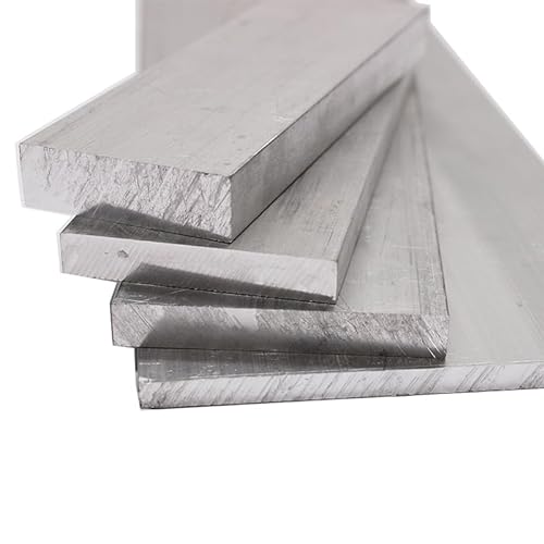 1 Stück Aluminium-Flachstahlplatte, Streifen, Aluminiumlegierung, Metallblech, CNC-Block, solides Mühlenlager 6061 (Color : Length 500mm 1pc, Size : 4x30mm) von LCKDY