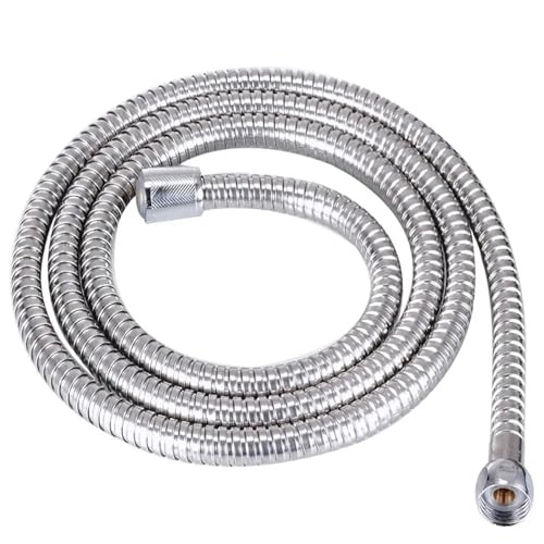 Brauseschlauch 2 stücke 1/1,5/2 m PVC Handbrause Schlauch Flexible Anti Wicklung Explosion-proof Wasser Rohr bad Wasserhahn Schlauch Verlängerung Rohr Universal(Type B-2m) von LCKKJHG