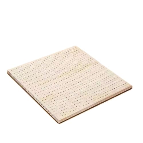 LCKKJHG HäKel Blockierbrett DIY Häkelblockierbretter Quadratisches Webzubehör Strickbrett mit Edelstahlstab Holzstrickblockiermatte(40x40cm) von LCKKJHG