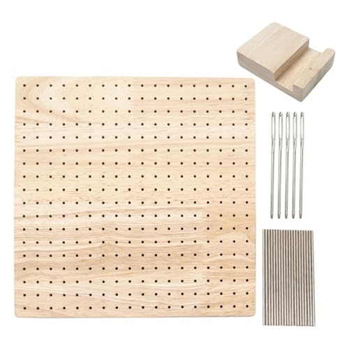 LCKKJHG HäKel Blockierbrett Kits mit rostfreien Stangenstiften for Stricken von Granny Squares, Häkelbrettern und Basteln von LCKKJHG