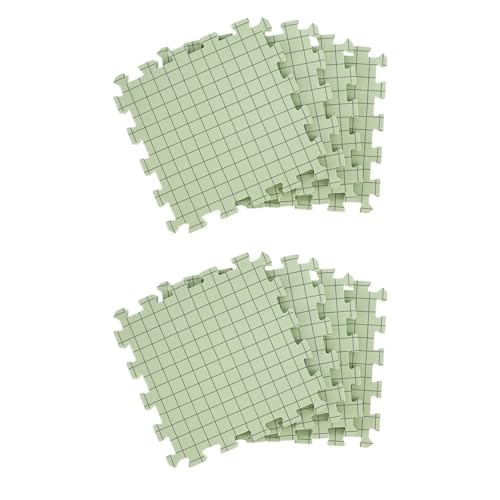 LCKKJHG HäKel Blockierbrett Schaumstoff-Blockierbrett, 30,5 x 30,5 cm, Gitter-Strickblockmatte, DIY-Strickhandwerk, Häkelzubehör for Strickanfänger(8Pcs) von LCKKJHG