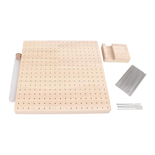 LCKKJHG HäKel Blockierbrett Stahlstifte Oma Holz Häkelblockierbrett for DIY-Projekte von LCKKJHG