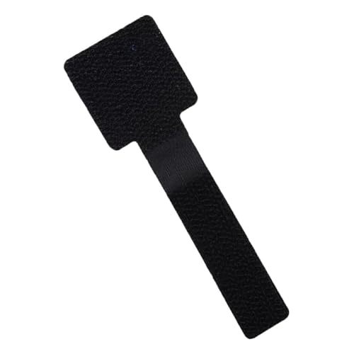 LCKKJHG Kabelbinder Wiederverwendbare Kabelbinder zur Befestigung von Kabel-Organizern, Kabel-Seilhaltern, selbstklebend, verstellbare Kabel-Organizer-Gurte, Schreibtisch-Management(Black 20 pcs) von LCKKJHG