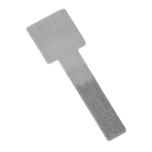 LCKKJHG Kabelbinder Wiederverwendbare Kabelbinder zur Befestigung von Kabel-Organizern, Kabel-Seilhaltern, selbstklebend, verstellbare Kabel-Organizer-Gurte, Schreibtisch-Management(Gray 20 pcs) von LCKKJHG