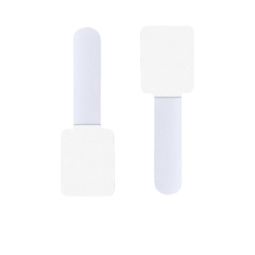 LCKKJHG Kabelbinder Wiederverwendbare Kabelbinder zur Befestigung von Kabel-Organizern, Kabel-Seilhaltern, selbstklebend, verstellbare Kabel-Organizer-Gurte, Schreibtisch-Management(White,20PCS) von LCKKJHG