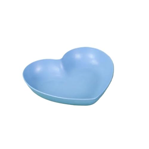 LCKKJHG Knochenschale Spieß Knochen Gericht Haushalt Kunststoff Obst Kuchen Tablett Esstisch Müll Dessert Platte Küche Liefert(Blue) von LCKKJHG