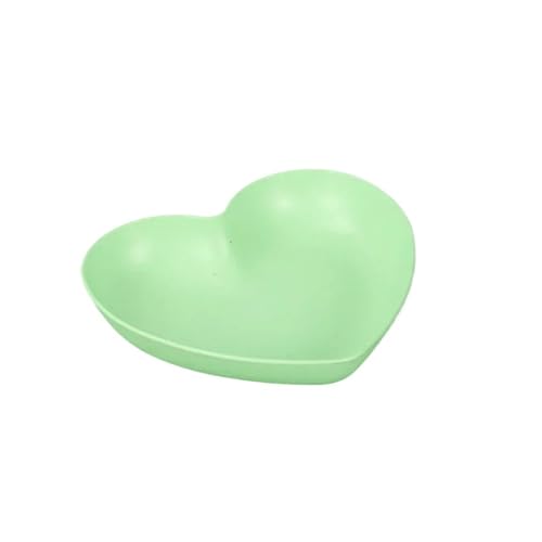 LCKKJHG Knochenschale Spieß Knochen Gericht Haushalt Kunststoff Obst Kuchen Tablett Esstisch Müll Dessert Platte Küche Liefert(Green) von LCKKJHG