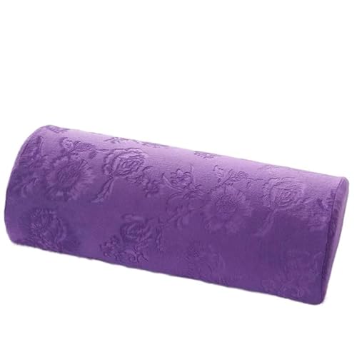 LCKKJHG Latexkissen Fußkissen Latex-Fußstützenkissen Abnehmbare Füße Entspannungskissen Unterstützung Massage Spa-Tool(Purple) von LCKKJHG