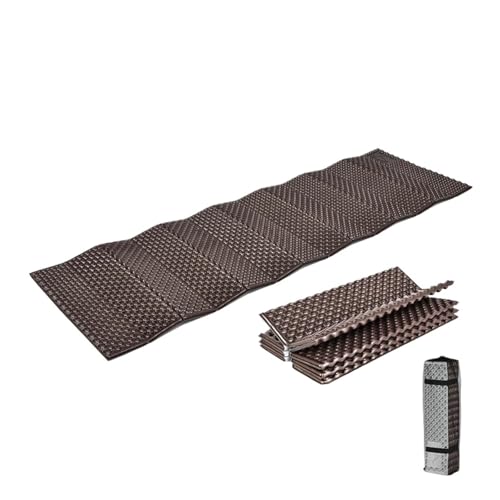 LCKKJHG Picknickdecke Campingmatte Tragbare Isomatte Picknick Schaumbett Matratze Reise Trekking Ausrüstung Decke Wasserdicht Feuchtigkeitsfest Wasserdichter(Brown) von LCKKJHG