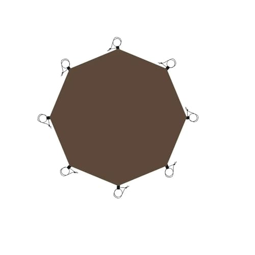 LCKKJHG Picknickdecke Große Campingmatte, wasserdichte Bodenplane, Fußabdruck, Picknickmatte, große Plane, Markise, Schatten, Strand, Reisematte Wasserdichter(Chocolate) von LCKKJHG