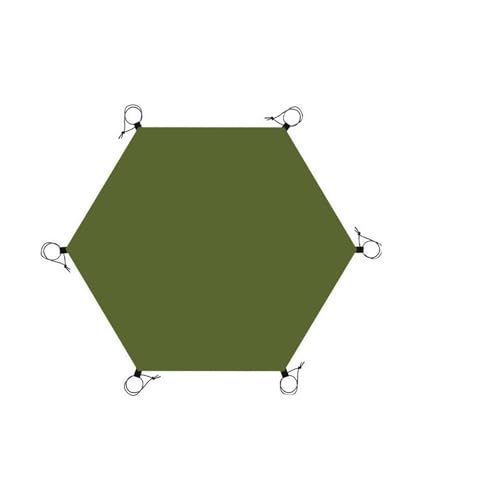 LCKKJHG Picknickdecke Große Campingmatte, wasserdichte Bodenplane, Fußabdruck, Picknickmatte, große Plane, Markise, Schatten, Strand, Reisematte Wasserdichter(Green-a) von LCKKJHG