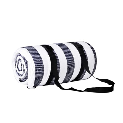 LCKKJHG Picknickdecke wasserdichte Picknickmatte for den Außenbereich, Camping-Strandmatte, bunt, kariert, gestreift, rechteckig, Schlafdecke, Wohnzimmerteppich Wasserdichter(Color 8,200X200X0.4cm) von LCKKJHG