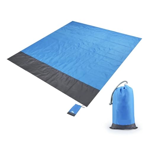 LCKKJHG Picknickdecke wasserdichte Sandstranddecke for Camping, Wandern und Sport – leicht sanddicht Wasserdichter(140 x 210cm) von LCKKJHG